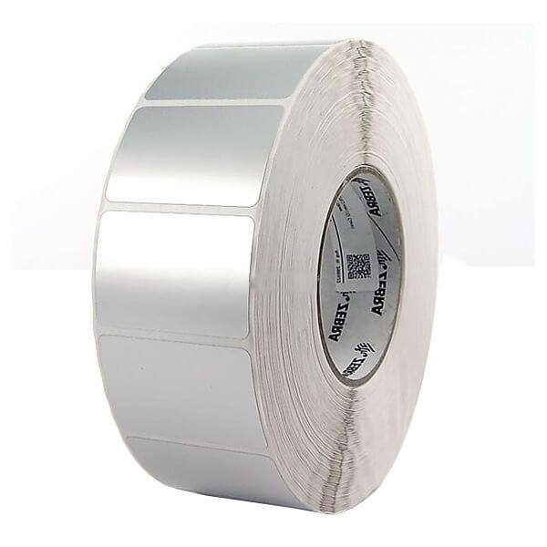 Picture of Zebra 3006493 Z-Ultimate 3000T 38mm x 19mm Silver TT Label